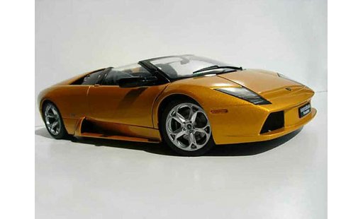 Lamborghini Murcielago Roadster 1/18 Autoart naranja coche miniatura