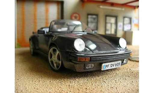 Porsche 911 Speedster 1/18 Maisto 1989 gris coche miniatura