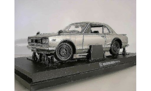 Nissan Skyline 2000 1/18 Kyosho gt-r kpgc 10 gris coche miniatura