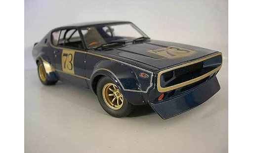 Nissan Skyline 2000 1/18 Kyosho gt-r kpgc 110 racing version coche miniatura