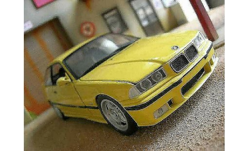 Bmw M3 coupe 1/18 Ut Models E36 amarillo origine coche miniatura