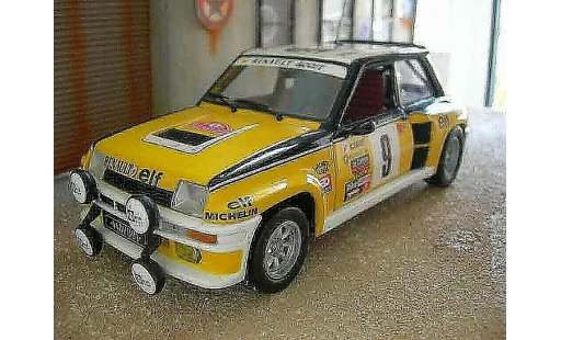 Renault 5 Turbo 1/18 Universal Hobbies rallye ragnotti coche miniatura