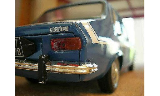 Renault 12 Gordini 1/18 Solido 1971 azul coche miniatura