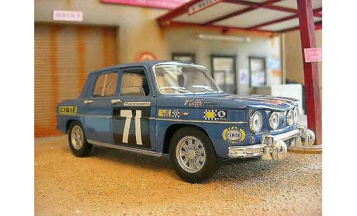 Renault 8 Gordini 1/18 Solido rallye coche miniatura