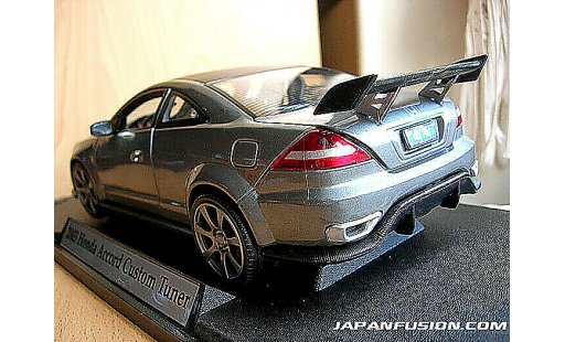 Honda Accord Base 1/18 Motormax 2003 gris coche miniatura