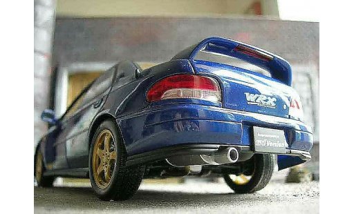 Subaru Impreza STI 1/18 Autoart GT Turbo wrx azul coche miniatura