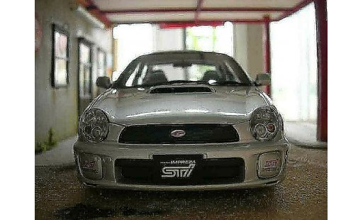 Subaru Impreza WRX 1/18 Autoart STI gris coche miniatura