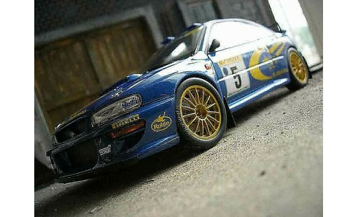Subaru Impreza WRC 1/18 Autoart r.burns 1999 coche miniatura