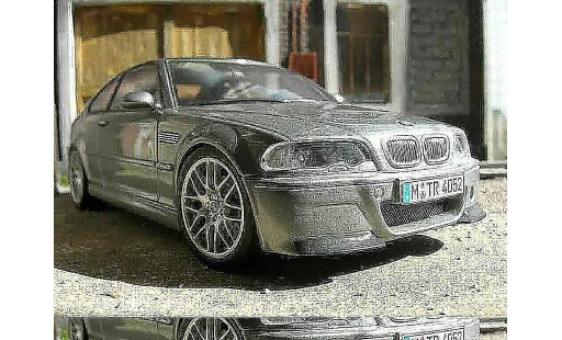 Bmw M3 CSL 1/18 Autoart E46 coche miniatura