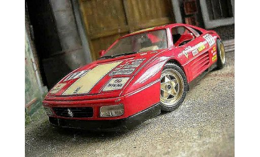 Ferrari 348 TB 1/18 Burago challenge #177 coche miniatura