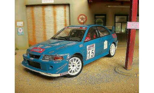 Mitsubishi Lancer Evolution VI 1/18 Autoart rallye coche miniatura