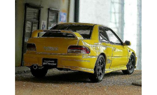 Subaru Impreza Type R 1/18 Autoart tipoe gt turbo sti amarillo coche miniatura