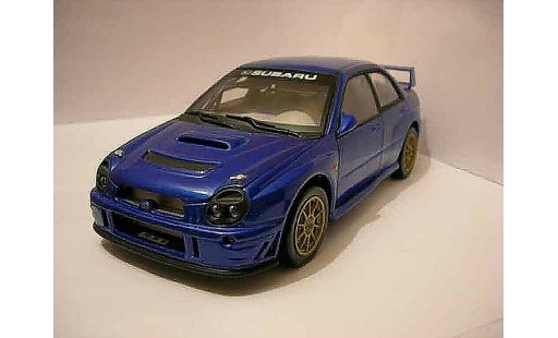 Subaru Impreza WRX 1/18 Solido STI azul coche miniatura