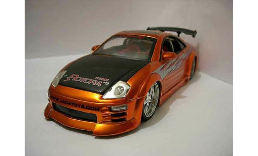 Mitsubishi Eclipse Base 1/18 Jada Toys  coche miniatura