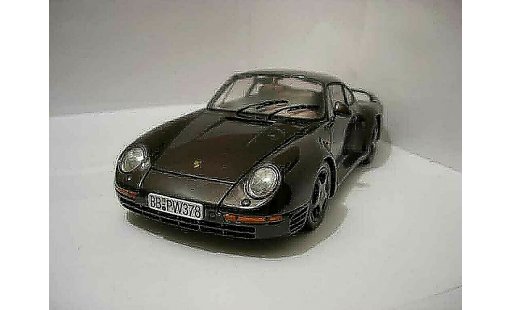 Porsche 959 1985 1/18 Motorbox marron coche miniatura
