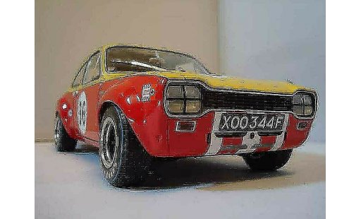 Ford RS 1600 Rally 1/18 Minichamps twincam competition #36 coche miniatura