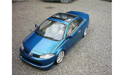 Renault Megane CC 1/18 Solido ocean coche miniatura