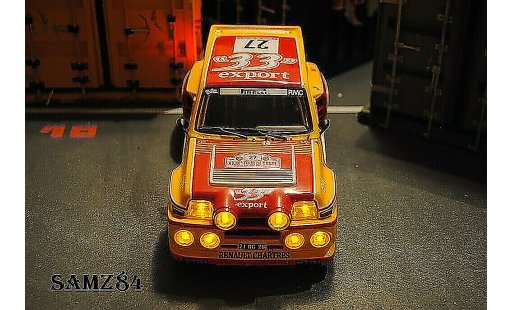 Renault 5 Turbo 1/18 Ottomobile Maxi 33 Export LED coche miniatura