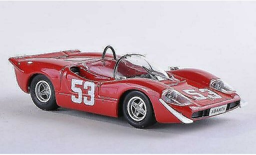 Abarth 2000 S 1/43 Best Nr.53 Imola 1969 /Van coche miniatura