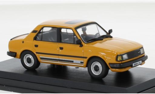 Skoda 120 1/43 Abrex L naranja 1984 coche miniatura