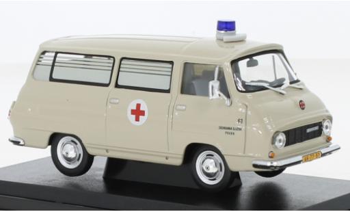 Skoda 1203 1/43 Abrex Mikrobus Sanitka - Prevozka 1974 coche miniatura