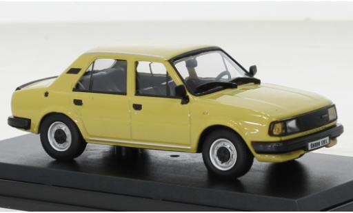 Skoda 120 1/43 Abrex L beige 1984 coche miniatura