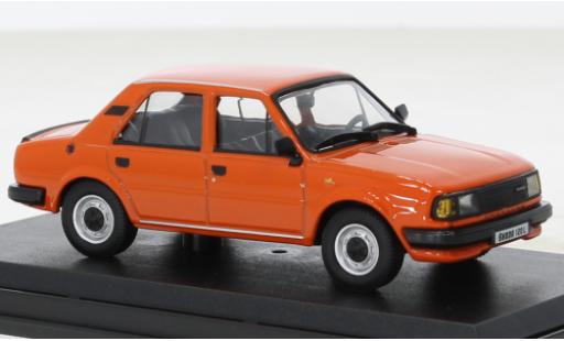 Skoda 120 1/43 Abrex L naranja 1984 coche miniatura