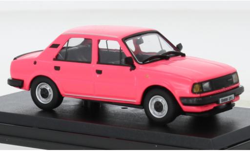 Skoda 120 1/43 Abrex L rosa 1984 coche miniatura
