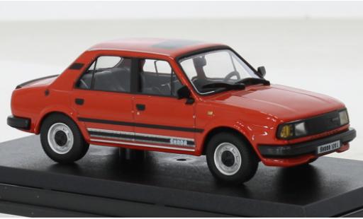 Skoda 120 1/43 Abrex L rouge 1984 coche miniatura