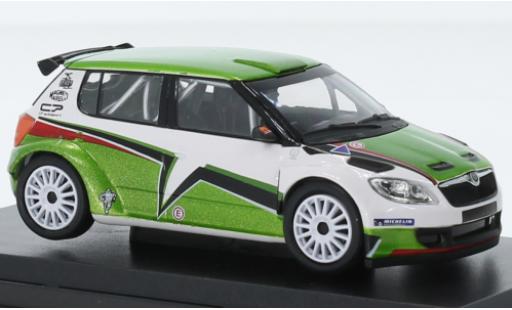 Skoda Fabia 1/43 Abrex II FL S2000 Adell Mogul Racing Team Motorsport Design 2011 coche miniatura