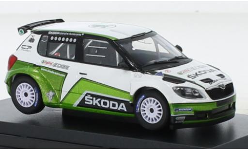 Skoda Fabia 1/43 Abrex II FL S2000 Motorsport Design 2012 coche miniatura