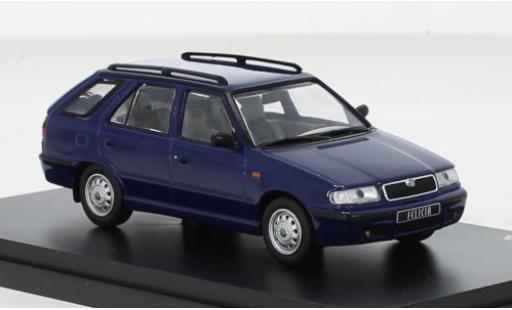 Coche miniatura Skoda Felicia 1/43 Abrex FL Combi azul 1998 Skoda Felicia 1/43 Abrex FL Combi azul 1998 coche miniatura