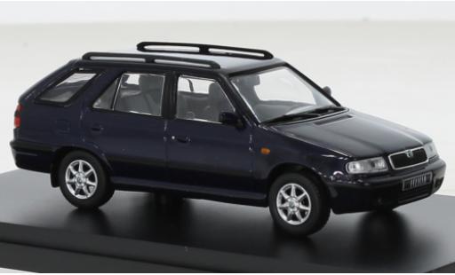 Coche miniatura Skoda Felicia 1/43 Abrex FL Combi metallise azul 1998 Skoda Felicia 1/43 Abrex FL Combi metallise azul 1998 coche miniatura