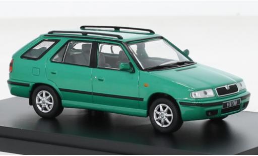 Coche miniatura Skoda Felicia 1/43 Abrex FL Combi metallise verde 1998 Skoda Felicia 1/43 Abrex FL Combi metallise verde 1998 coche miniatura