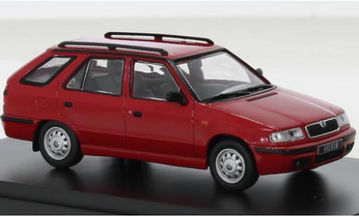Coche miniatura Skoda Felicia 1/43 Abrex FL combi rouge 1998 Skoda Felicia 1/43 Abrex FL combi rouge 1998 coche miniatura