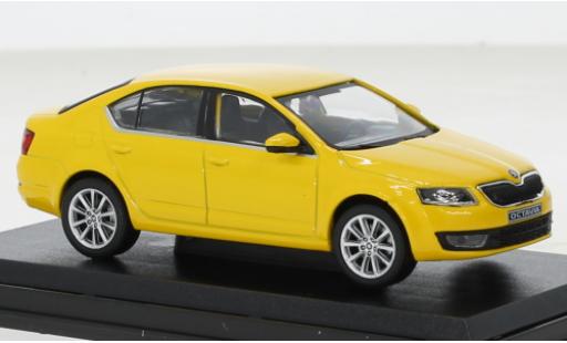 Coche miniatura Skoda Octavia 1/43 Abrex III amarillo Taxi 2012 Skoda Octavia 1/43 Abrex III amarillo Taxi 2012 coche miniatura