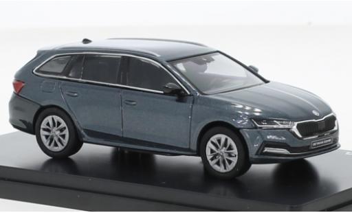 Coche miniatura Skoda Octavia 1/43 Abrex IV Combi metallise gris 2020 Skoda Octavia 1/43 Abrex IV Combi metallise gris 2020 coche miniatura