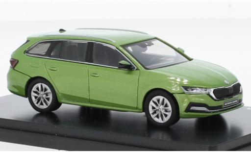 Coche miniatura Skoda Octavia 1/43 Abrex IV Combi metallise verde 2020 Skoda Octavia 1/43 Abrex IV Combi metallise verde 2020 coche miniatura