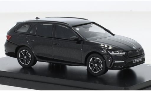 Coche miniatura Skoda Octavia 1/43 Abrex IV Combi RS metallise negro 2020 Skoda Octavia 1/43 Abrex IV Combi RS metallise negro 2020 coche miniatura