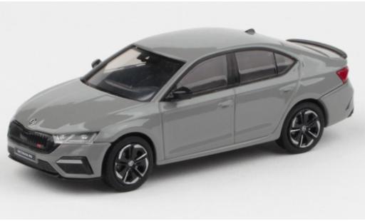 Coche miniatura Skoda Octavia 1/43 Abrex IV RS gris 2020 Skoda Octavia 1/43 Abrex IV RS gris 2020 coche miniatura
