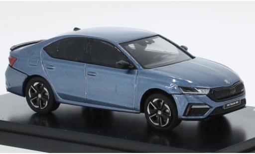 Coche miniatura Skoda Octavia 1/43 Abrex IV RS mattblau 2020 Skoda Octavia 1/43 Abrex IV RS mattblau 2020 coche miniatura