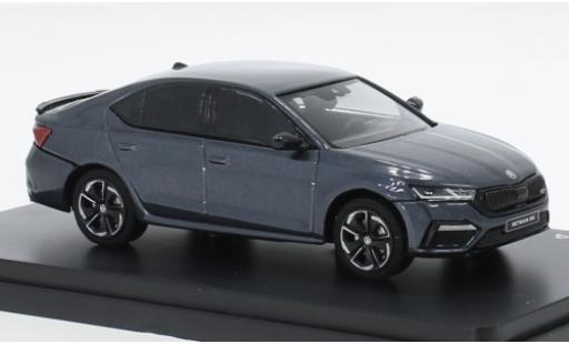Coche miniatura Skoda Octavia 1/43 Abrex IV RS metallise grau 2020 Skoda Octavia 1/43 Abrex IV RS metallise grau 2020 coche miniatura