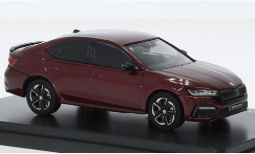 Coche miniatura Skoda Octavia 1/43 Abrex IV RS metallise rouge foncé 2020 Skoda Octavia 1/43 Abrex IV RS metallise rouge foncé 2020 coche miniatura