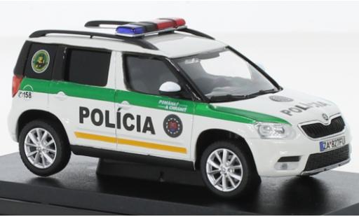 Coche miniatura Skoda Yeti 1/43 Abrex FL Policia (SR) 2013 Skoda Yeti 1/43 Abrex FL Policia (SR) 2013 coche miniatura