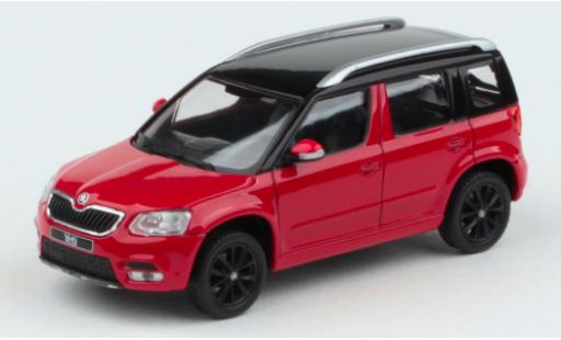 Coche miniatura Skoda Yeti 1/43 Abrex FL rojo/negro 2013 Skoda Yeti 1/43 Abrex FL rojo/negro 2013 coche miniatura
