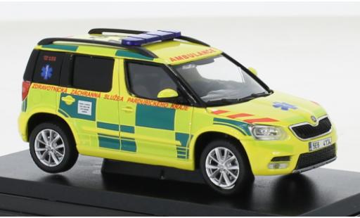 Coche miniatura Skoda Yeti 1/43 Abrex FL ZZS Pardubickeho Kraje 161 2013 Skoda Yeti 1/43 Abrex FL ZZS Pardubickeho Kraje 161 2013 coche miniatura