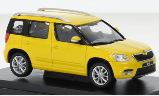 Skoda Yeti 1/43 Abrex amarillo 2013 coche miniatura
