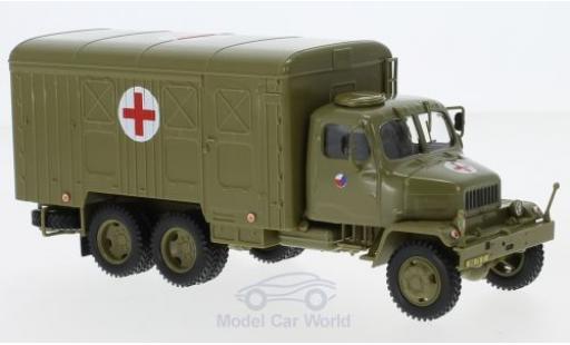 Praga V3S 1/43 Abrex Koffer Tschechische Armee 1967 coche miniatura