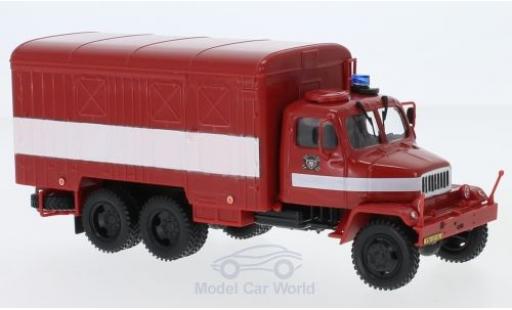 Praga V3S 1/43 Abrex Koffer Tschechische Feuerwehr 1967 coche miniatura