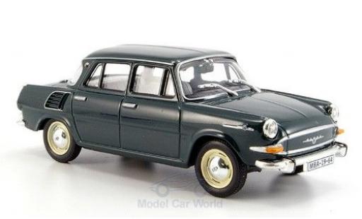 Skoda 1000 1/43 Abrex MB verde 1964 coche miniatura